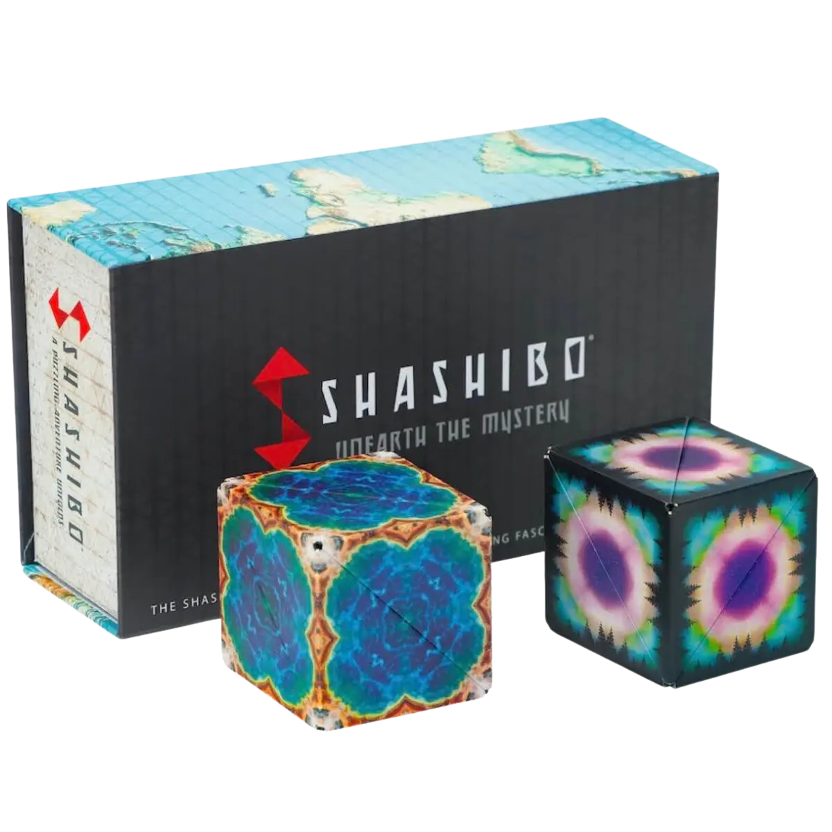 Shashibo Earth-Moon 2 Pack - Friendly Celebration Moon Assortment