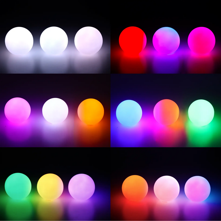 Wes Peden Glow.0 Juggling Balls - Inviting Artisan Balls Assortment