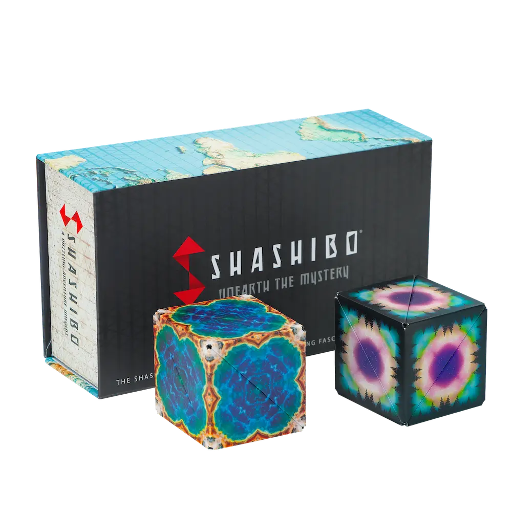 Shashibo Earth-Moon 2 Pack - Inviting Artisan Moon Assortment
