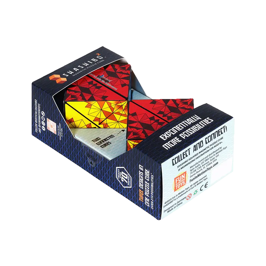 Shashibo Icosa - Vibrant Casual Shashibo Assortment