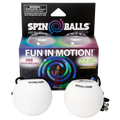 Spinballs Glow. 0 LED Rechargeable Poi Set - Inviting Artisan Poi Assortment